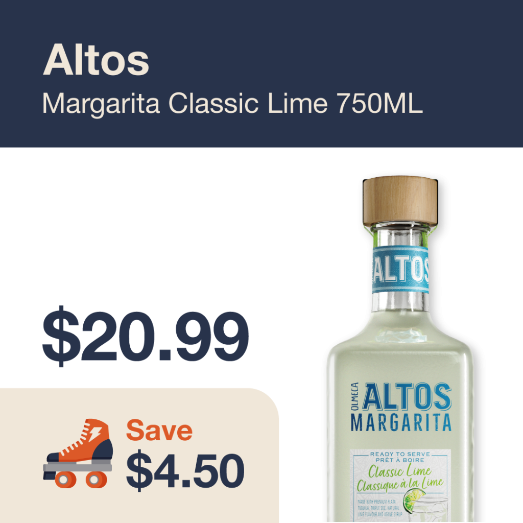 Monthly promo at The Liquor Co. 1977 – Altos on sale for $20.99. Save $4.50 on this featured deal.