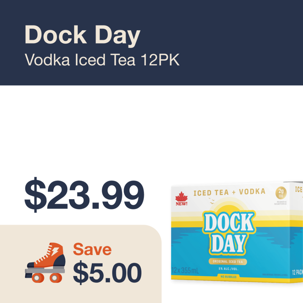 Liquor Co. 1977 monthly promo: Featured RTD deal. Save $0.90 on White Claw Hard Seltzer 7% - Surge Passion Fruit and Hard Seltzer - Blackberry 473ML